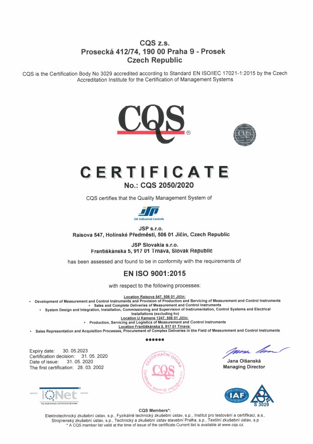 CQS - ISO 9001 (en) 